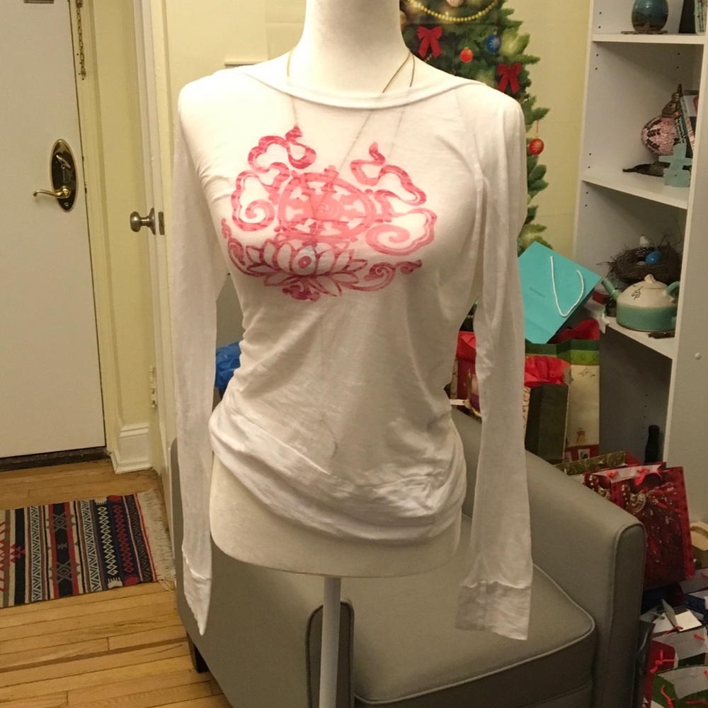 Judy Lichtenstein Tissue thin yoga shirt